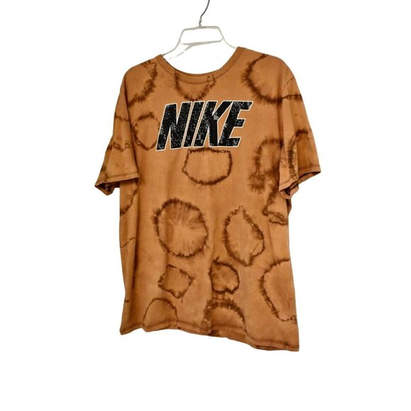 Men's Nike Custom Bleach Dye Nike Tee Size XXL - Picture 1 of 6